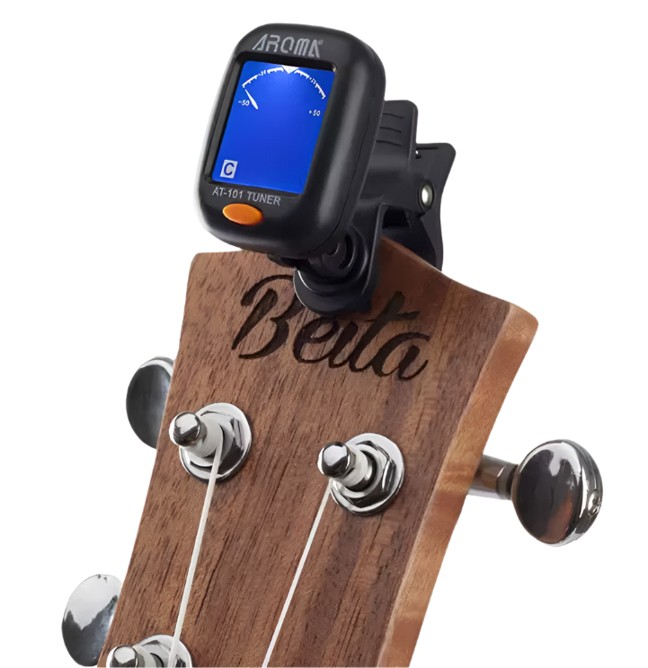 Clip On Chromatic Guitar Tuner