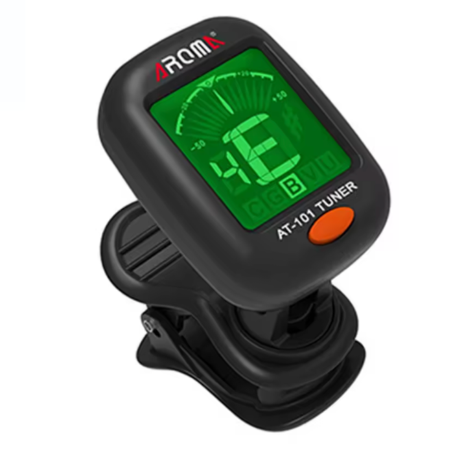 Clip On Chromatic Guitar Tuner
