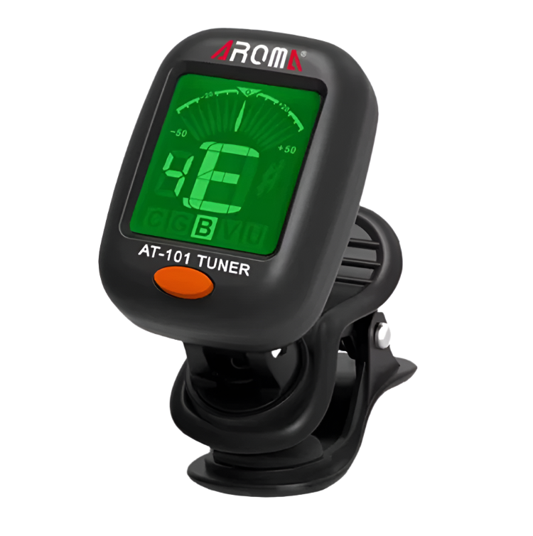 Clip On Chromatic Guitar Tuner