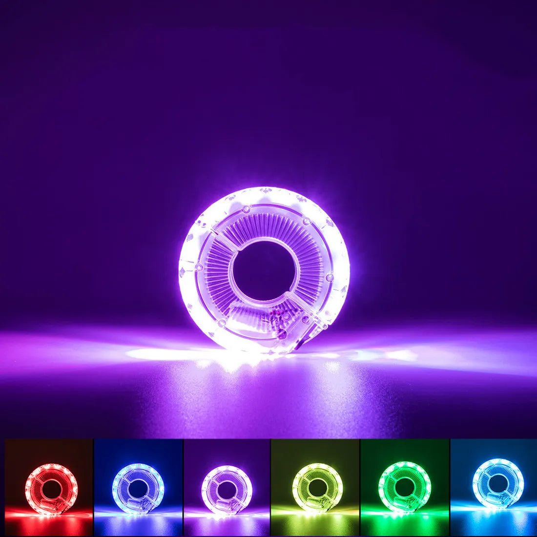Cycling Safety Bike Wheel Hub LED Light