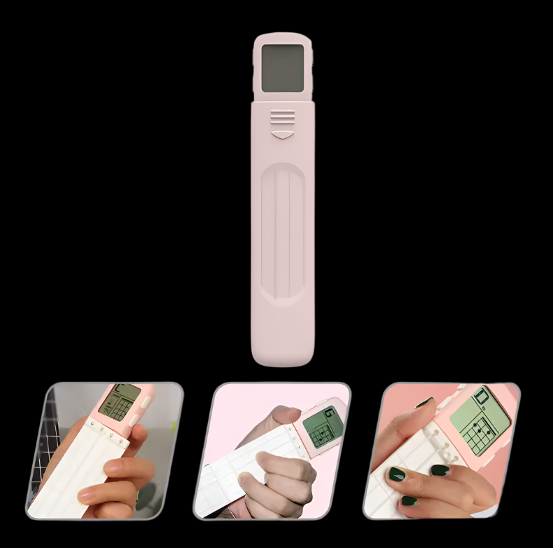 Pocket Pal Portable Travel Guitar 4 String Bass Ukulele Chord Trainer