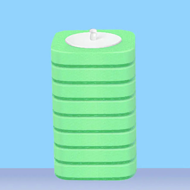 Disposable Snap On Toilet Brush Cleaner Wand with Replacement Heads