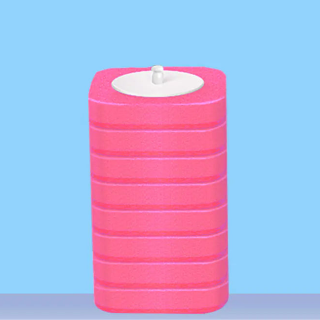 Disposable Snap On Toilet Brush Cleaner Wand with Replacement Heads