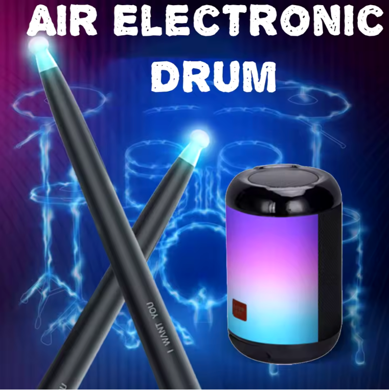 AirBeat AR Virtual Air Drumsticks Somatosensory Drum Kit