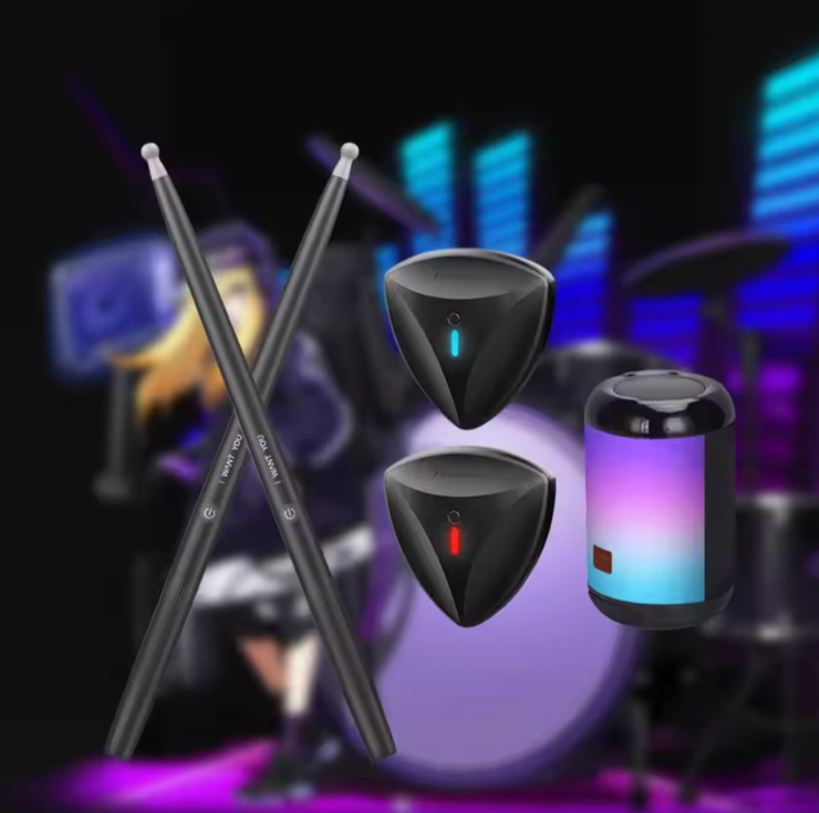 AirBeat AR Virtual Air Drumsticks Somatosensory Drum Kit