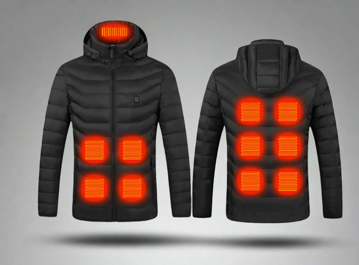 arctic armour heated warm electric jacket hoodie