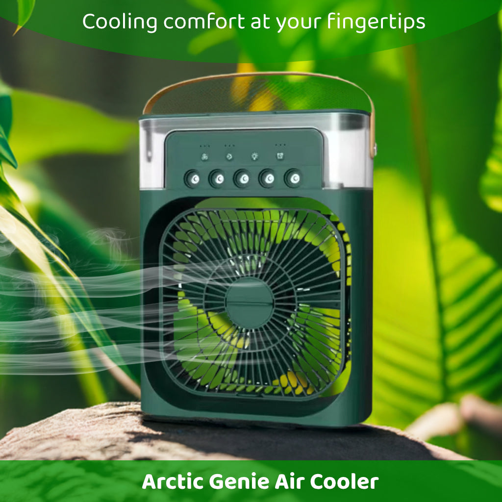 Ice Misting Portable Water Air Cooling Fan Air Conditioner