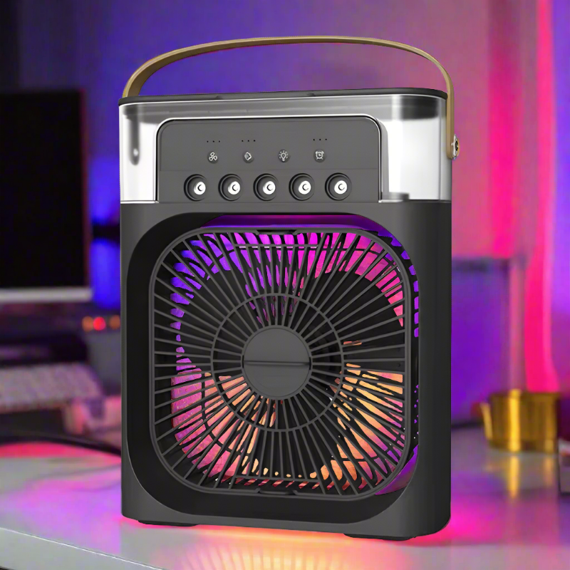 Ice Misting Portable Water Air Cooling Fan Air Conditioner