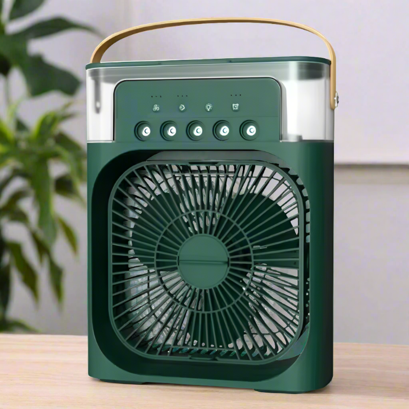 Ice Misting Portable Water Air Cooling Fan Air Conditioner