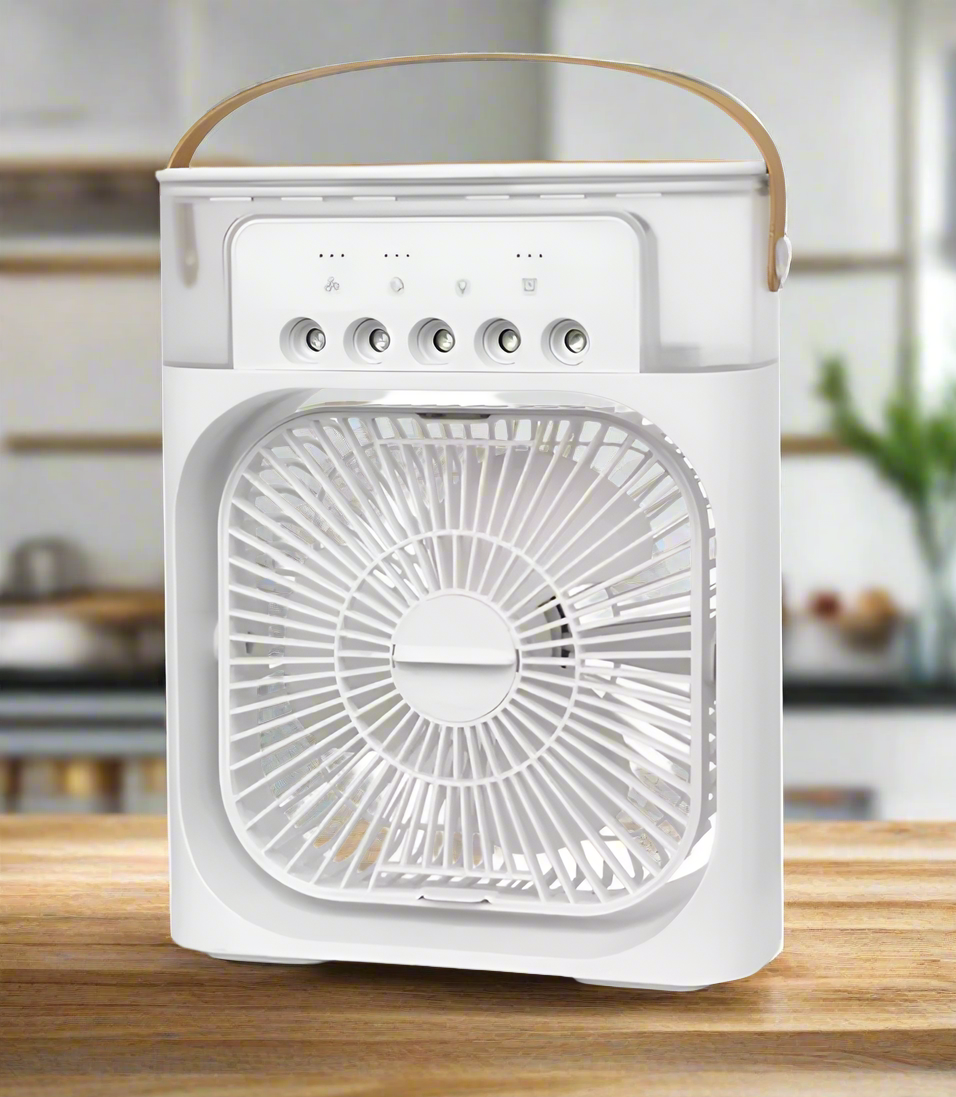 Ice Misting Portable Water Air Cooling Fan Air Conditioner