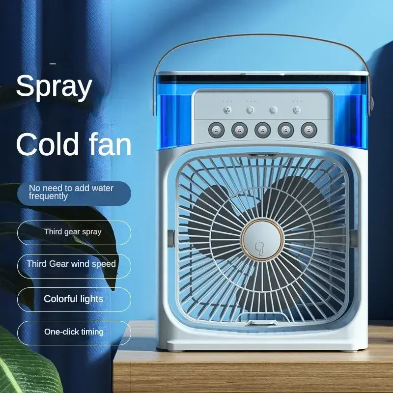 Ice Misting Portable Air Cooling Fan