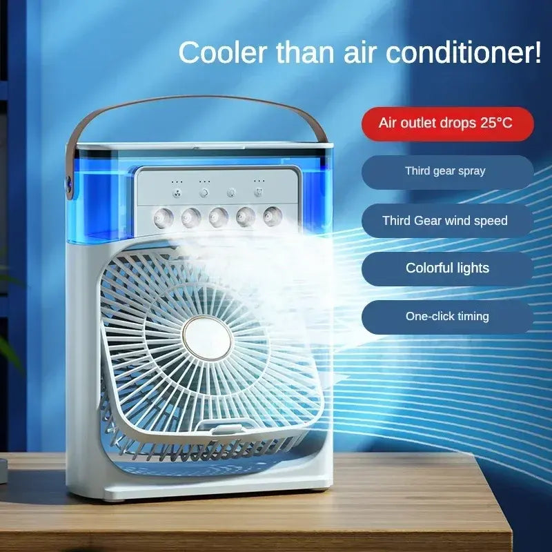 Ice Misting Portable Air Cooling Fan