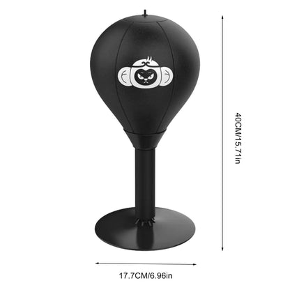 Desktop punching bag stress relief suction base