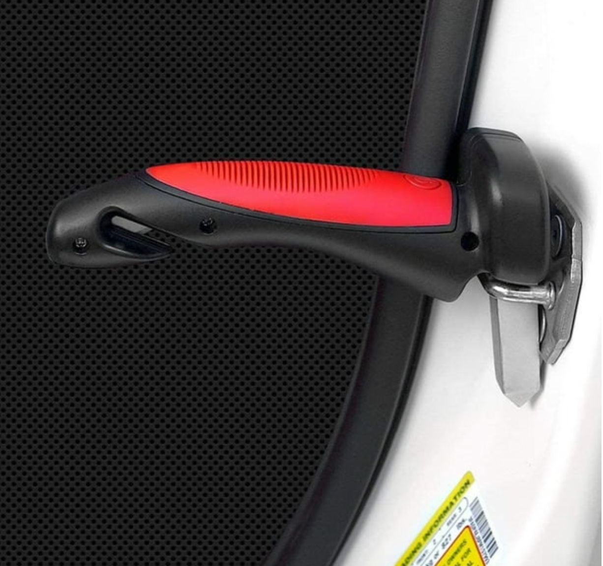 DriveEase Safe Handle Car Door Mobility Safety Assistance Bar with Emergency Window Breaker, Seatbelt Cutter and Flashlight