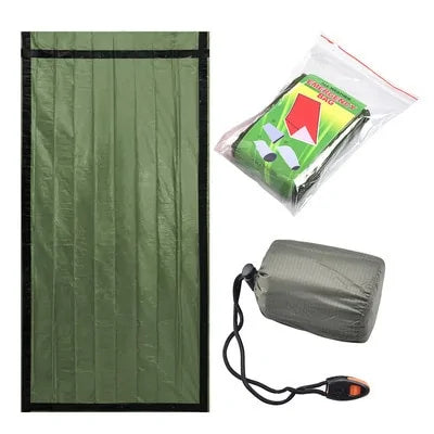 Emergency Survival Waterproof Thermal Sleeping Bag High Visibility Rescue Blanket