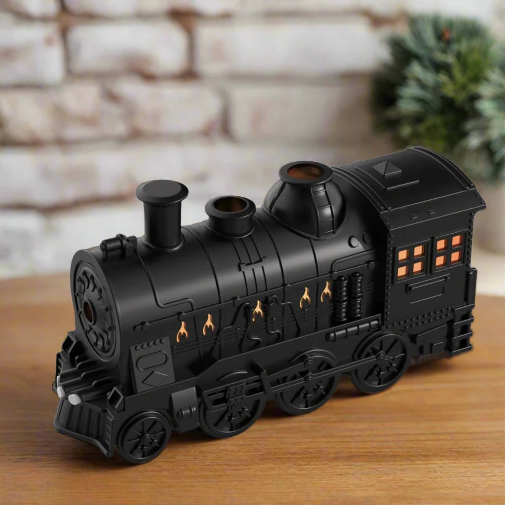 Glowing Train Oil Scent Diffuser Aromatherapy Air Humidifier