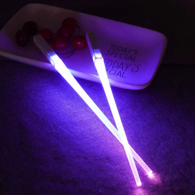 Glow in the Dark LED Light Up Chopsticks