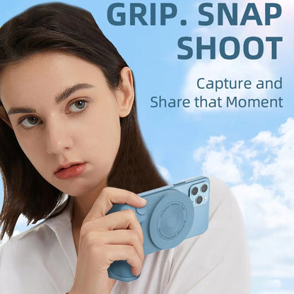 Grip Shot Magnetic Phone Camera Grip