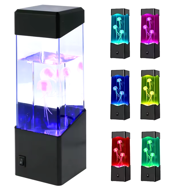 JellyGlow Nightlight Floating Jellyfish Lamp