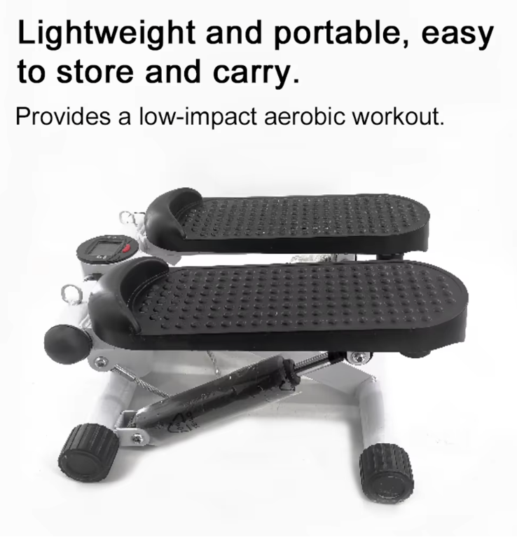 Home Workout Gym Mini Aerobic Elliptical Under Desk Stepper