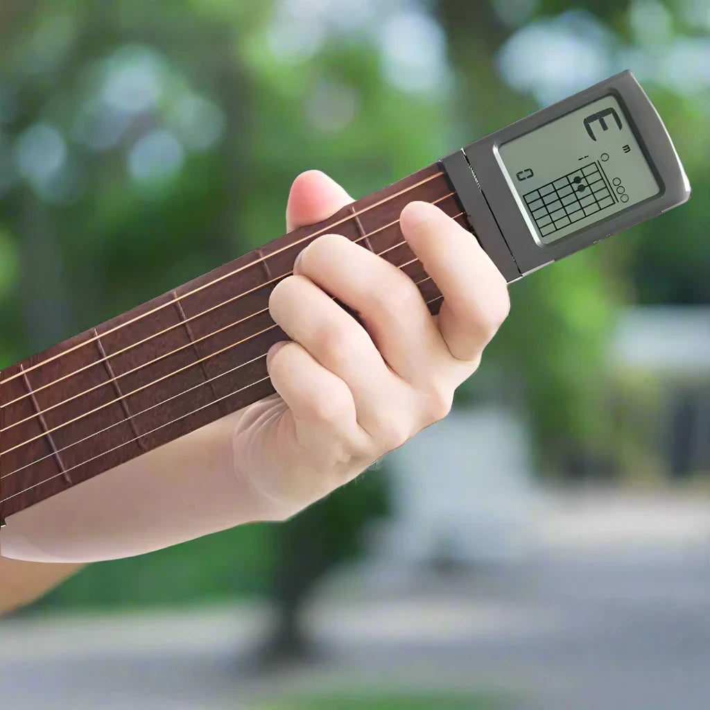 Pocket Pal Portable Travel Guitar Chord Trainer