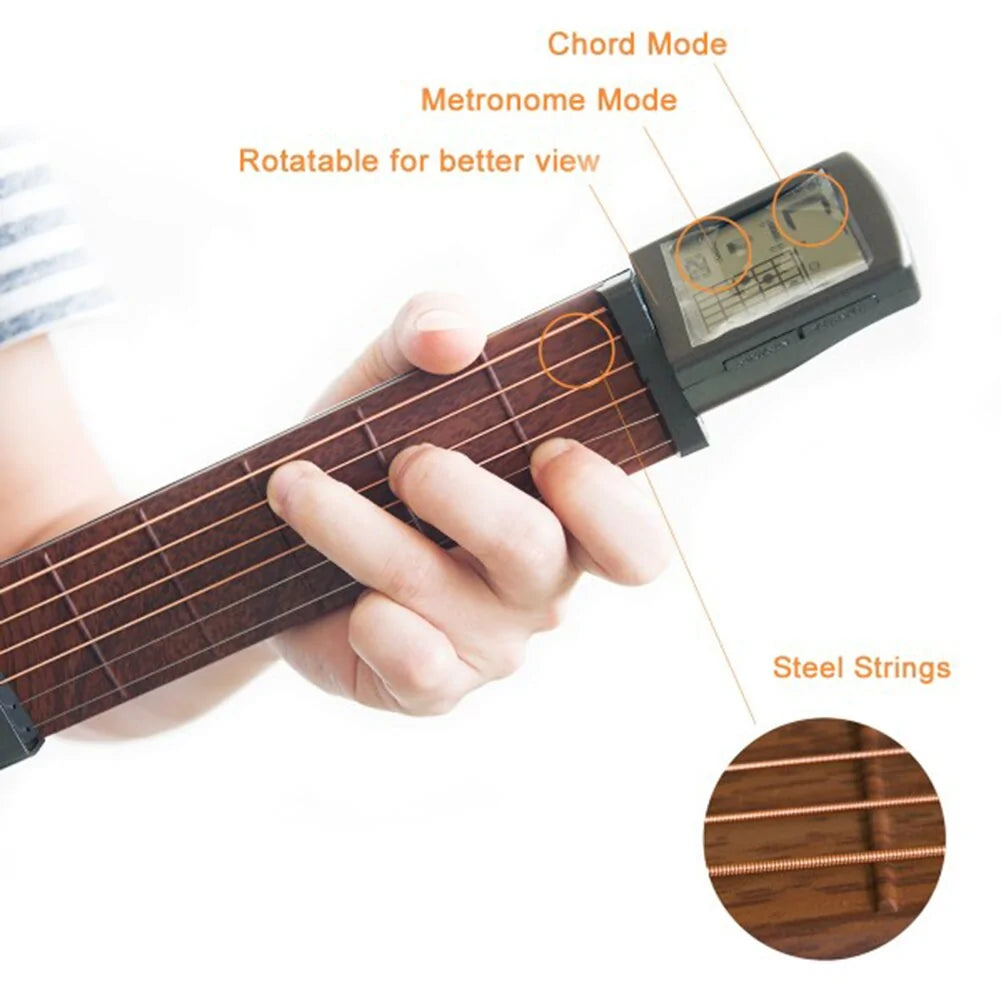 Pocket Pal Portable Travel Guitar Chord Trainer