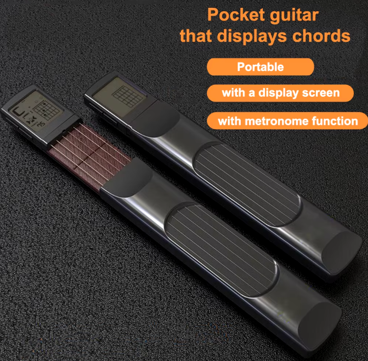 Pocket Pal Portable Travel Guitar Chord Trainer