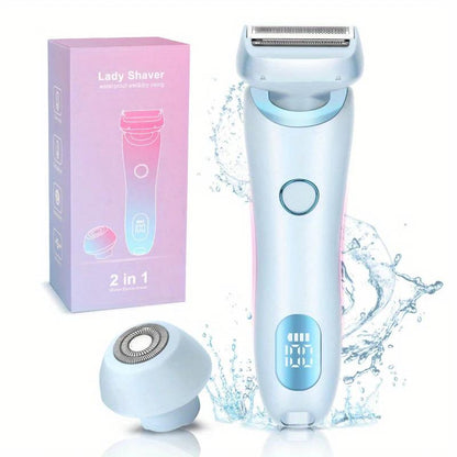 Waterproof Wireless Electric Hair Removal Shaver