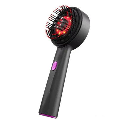 Vitality Locks Scalp Massager Red Light Therapy Electric Hair Regrowth Brush