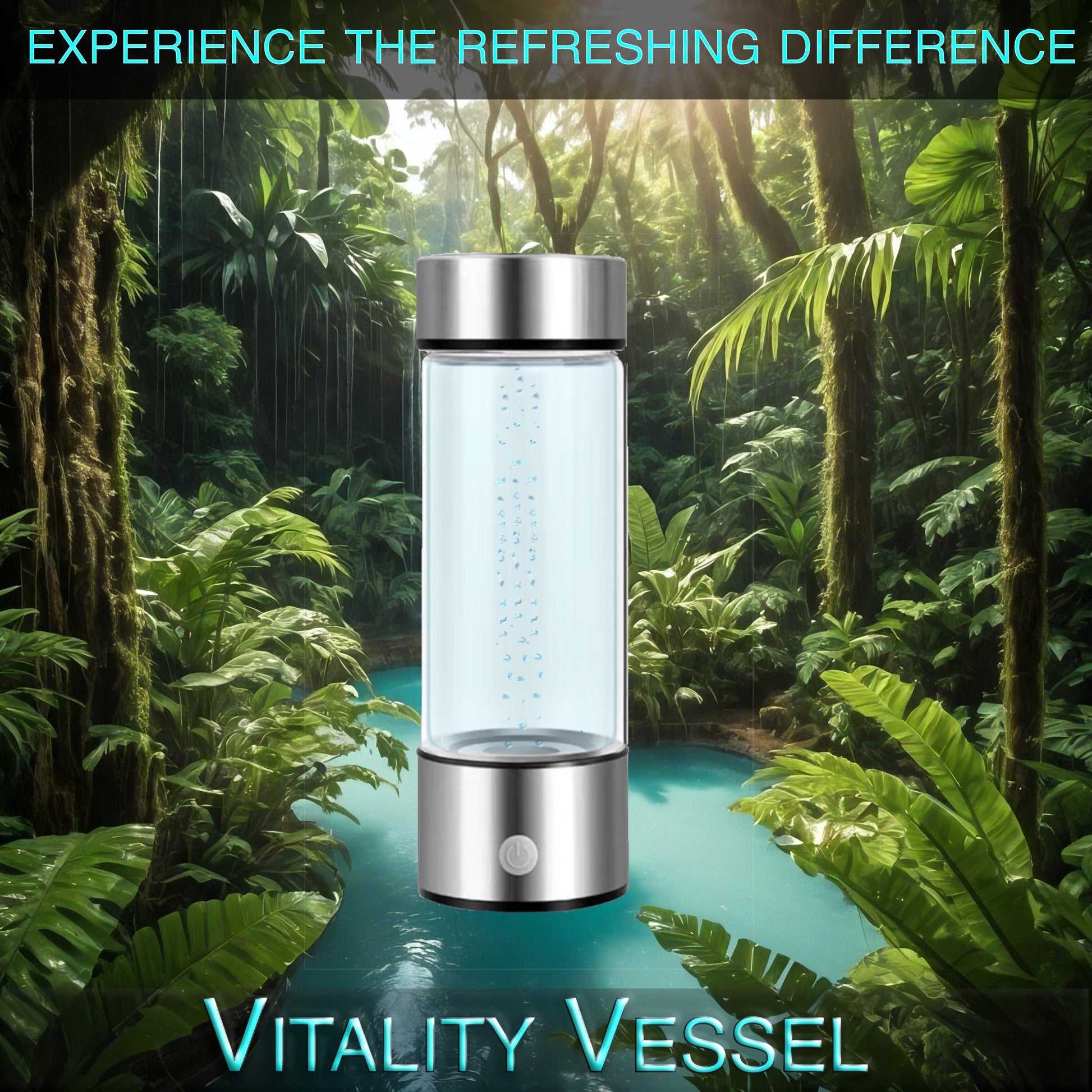 Hydrogen Ionizing Antioxidant Water Bottle